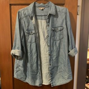 Jean Button Down Shirt